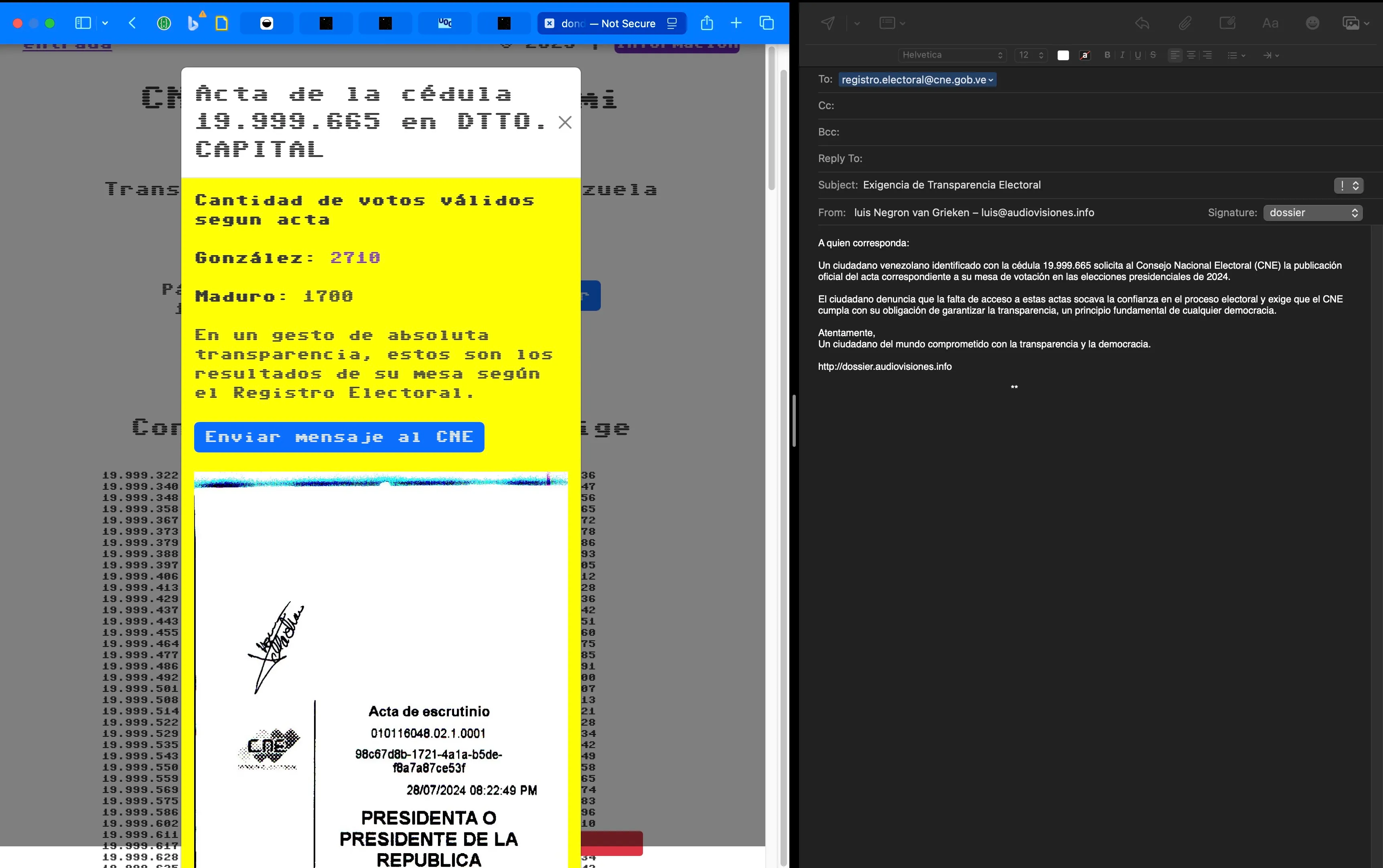 Donde Está Mi Acta — 6