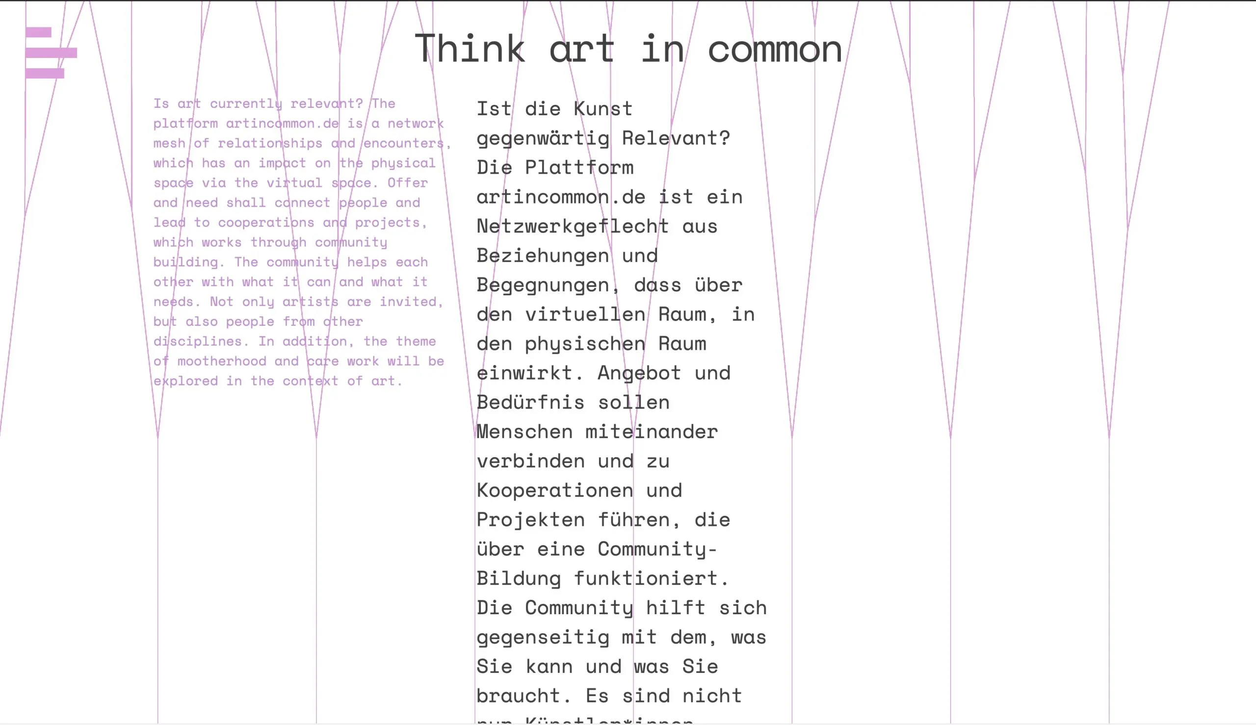 new Art Plattform  ArtinCommon.de is since July 2022 online - 1