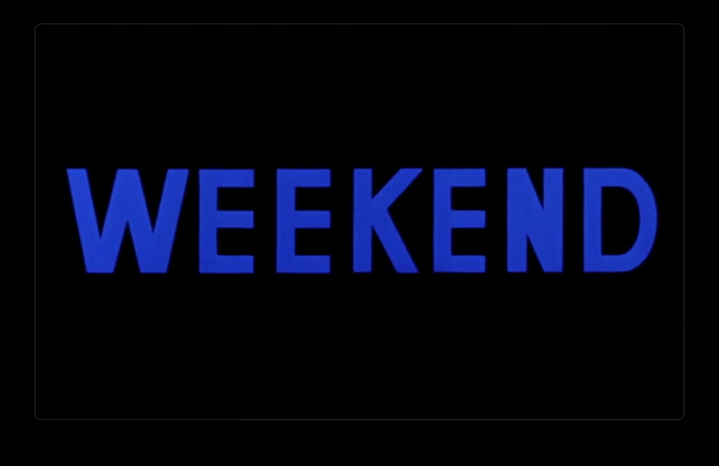 Weekend Difference - 4