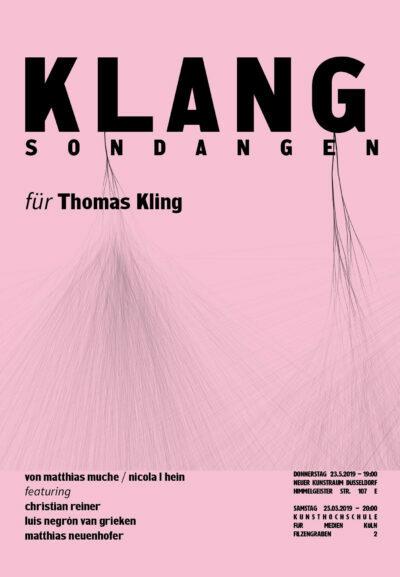 Klangsondagen für Thomas Kling