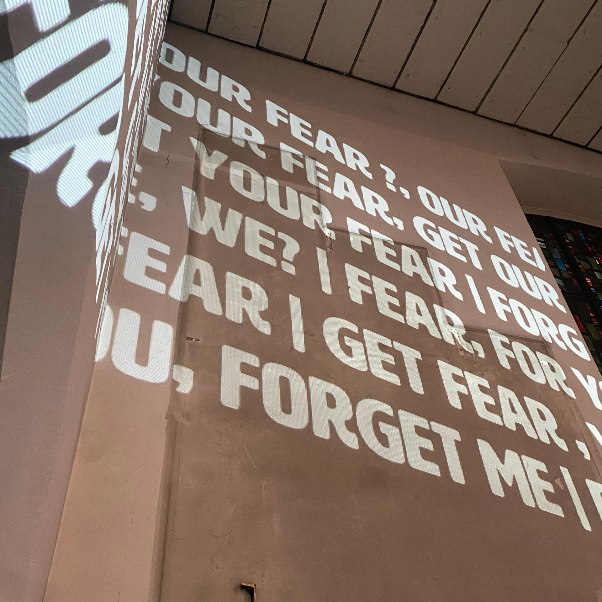 Forget Your Fear at Colors of Peace Exhibition